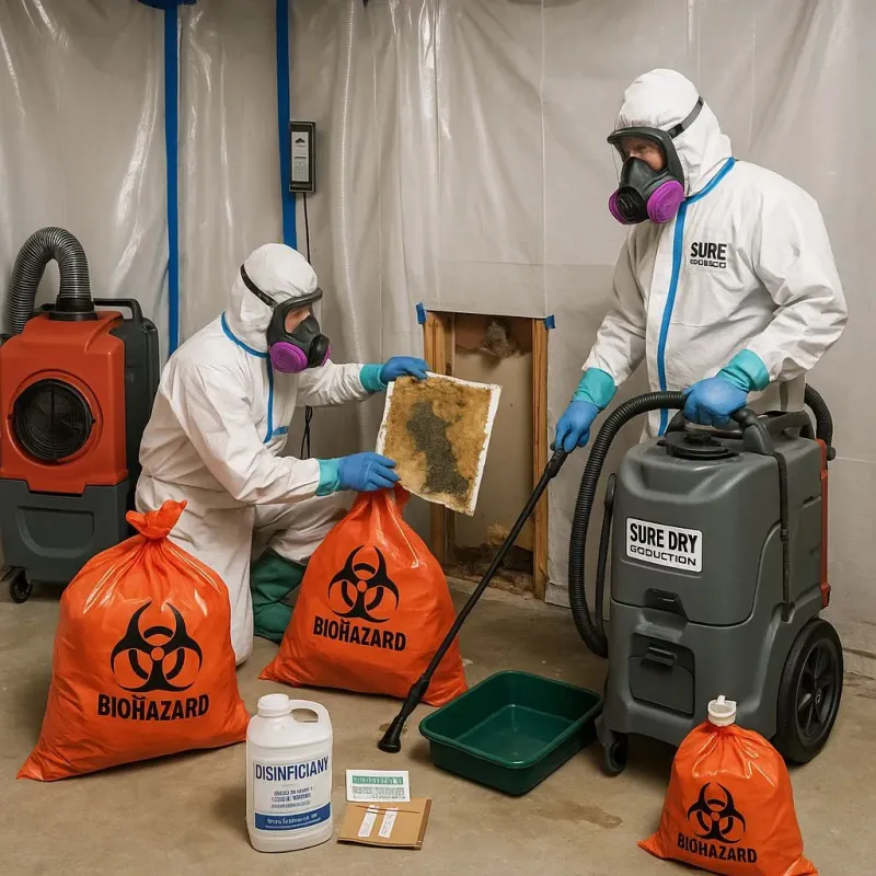 Contaminated Water Handling Protocols process in Sublette, KS